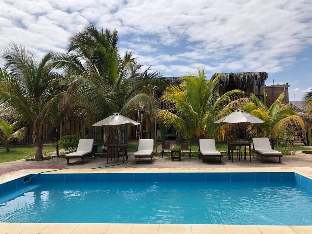 Punta Pacifico Bungalows Máncora Buitenkant foto